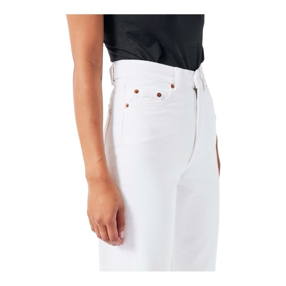 Dr Denim Echo Spiral Cut Jeans in White Size 31 - Picture 4 of 8